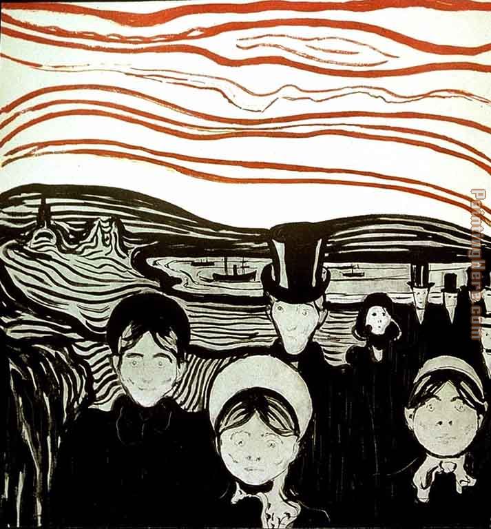 Edvard Munch Anxiety